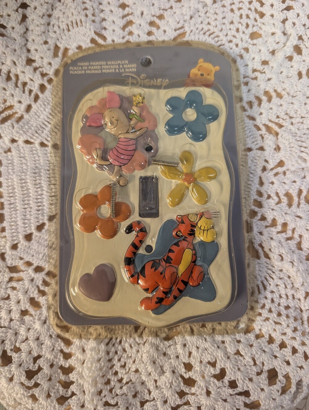 New Vintage 2005 Disney Winnie the Pooh Single Light Switch Wall Plate Cover Up